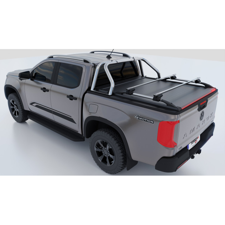 Manual Roll Top Tonneau Bed Cover, Tessera 4x4 SE+, Volkswagen Amarok Lifestyle 2023 - Present - EDK.ro