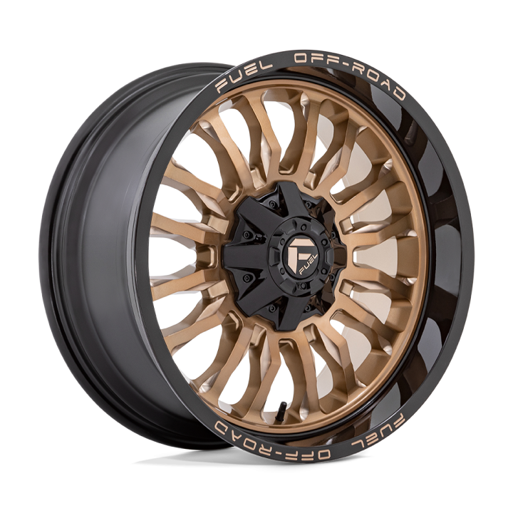 Alloy Wheel, FUEL D797 ARC, 20x10.0, ET -18, 8x170, 125.1, Black - EDK.ro