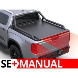 Manual Roll Top Tonneau Bed Cover, Tessera 4x4 SE+, Volkswagen Amarok Panamericana 2023 - Present - EDK.ro