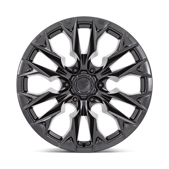 Alloy Wheel, FUEL D804 FLAME, 20x10.0, ET -18, 8x170, 125.1, Black - EDK.ro