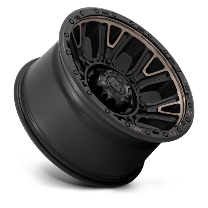 Alloy Wheel, FUEL D824 TRACTION, 20x10.0, ET -18, 8x170, 125.1, Black - EDK.ro