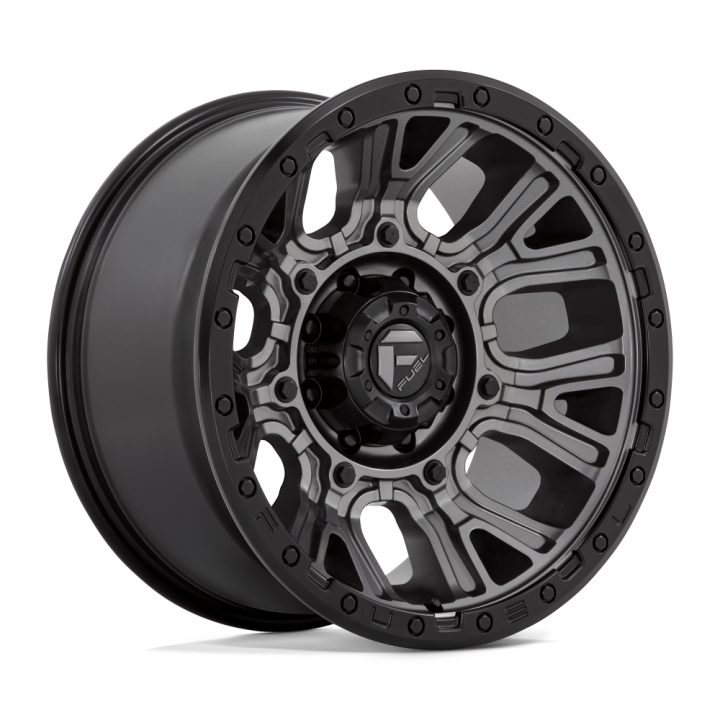 Jantă de Aluminiu, FUEL D825 TRACTION, 20x10.0, ET -18, 8x170, 125.1, Negru - EDK.ro
