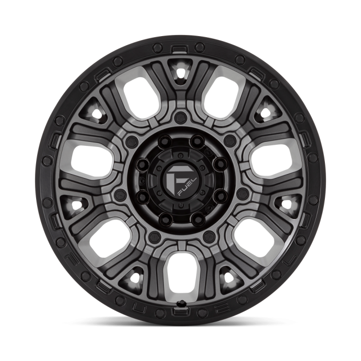 Jantă de Aluminiu, FUEL D825 TRACTION, 20x10.0, ET -18, 8x170, 125.1, Negru - EDK.ro