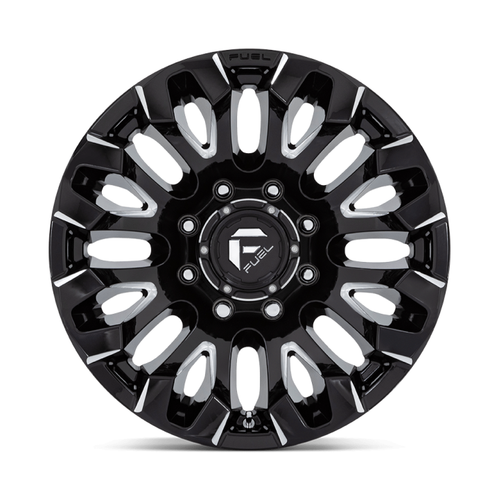 Jantă de Aluminiu, FUEL D828 QUAKE, 18x9.0, ET 1, 8x170, 125.1, Negru - EDK.ro