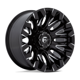 Alloy Wheel, FUEL D828 QUAKE, 20x10.0, ET -18, 8x170, 125.1, Black - EDK.ro