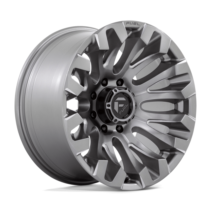 Alloy Wheel, FUEL D830 QUAKE, 20x10.0, ET -18, 8x170, 125.1, Platinum - EDK.ro