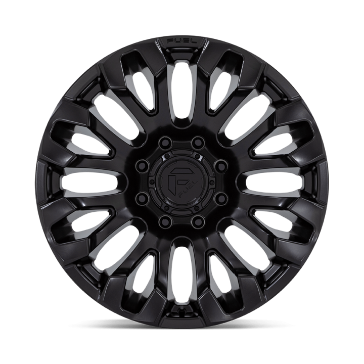 Alloy Wheel, FUEL D831 QUAKE, 20x9.0, ET 1, 8x170, 125.1, Black - EDK.ro