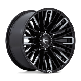 Alloy Wheel, FUEL D849 REBAR, 20x10.0, ET -18, 8x170, 125.1, Black - EDK.ro