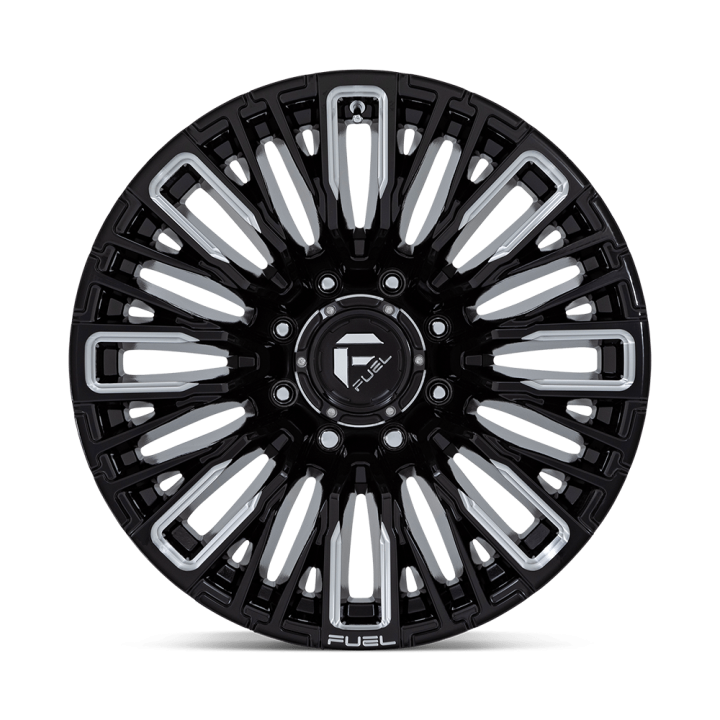 Alloy Wheel, FUEL D849 REBAR, 20x10.0, ET -18, 8x170, 125.1, Black - EDK.ro