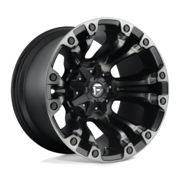 Alloy Wheel, FUEL D851 VAPOR, 20x10.0, ET -18, 8x170, 125.1, Black - EDK.ro