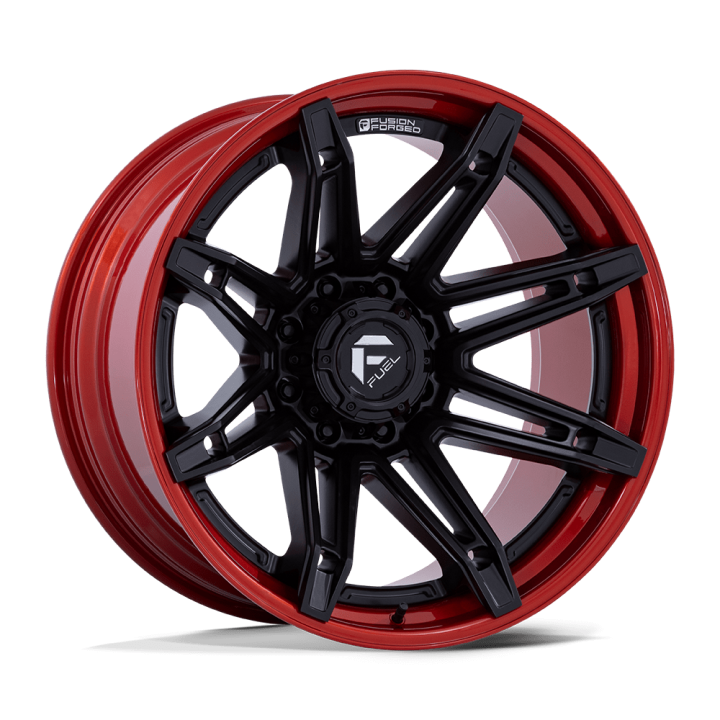 Alloy Wheel, FUEL FC401 BRAWL, 22x10.0, ET -18, 8x170, 125.1, Black - EDK.ro