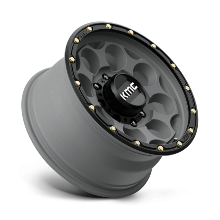 Alloy Wheel, KMC KM541 DIRTY HARRY, 17x8.5, ET 0, 8x170, 125.1, Black - EDK.ro