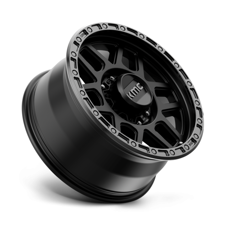 Alloy Wheel, KMC KM544 MESA, 17x9.0, ET 18, 8x170, 125.1, Black - EDK.ro