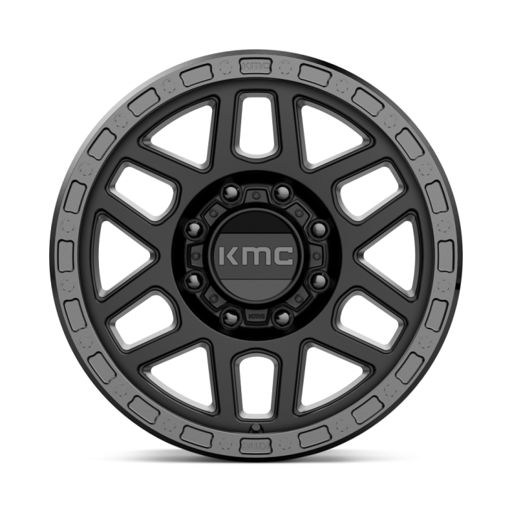Alloy Wheel, KMC KM544 MESA, 18x9.0, ET 18, 8x170, 125.1, Black - EDK.ro