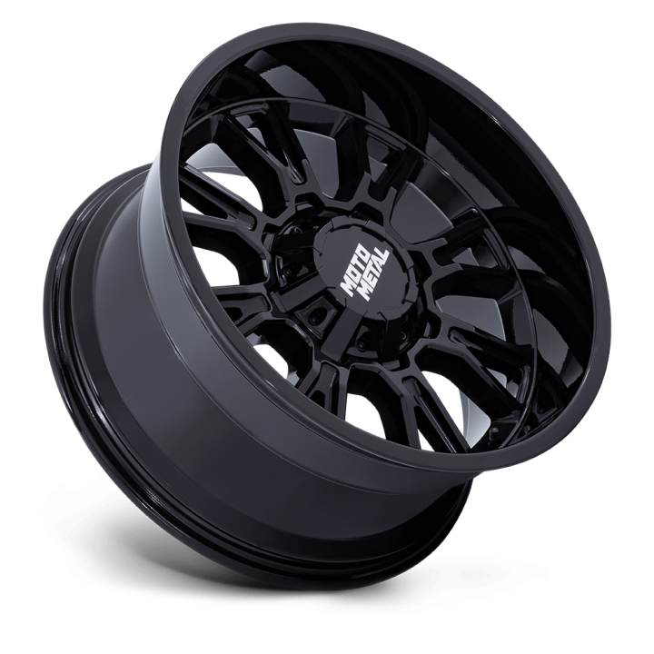 Alloy Wheel, MOTO Metal MO810 LEGACY, 20x9.0, ET 20, 8x170, 125.1, Black - EDK.ro