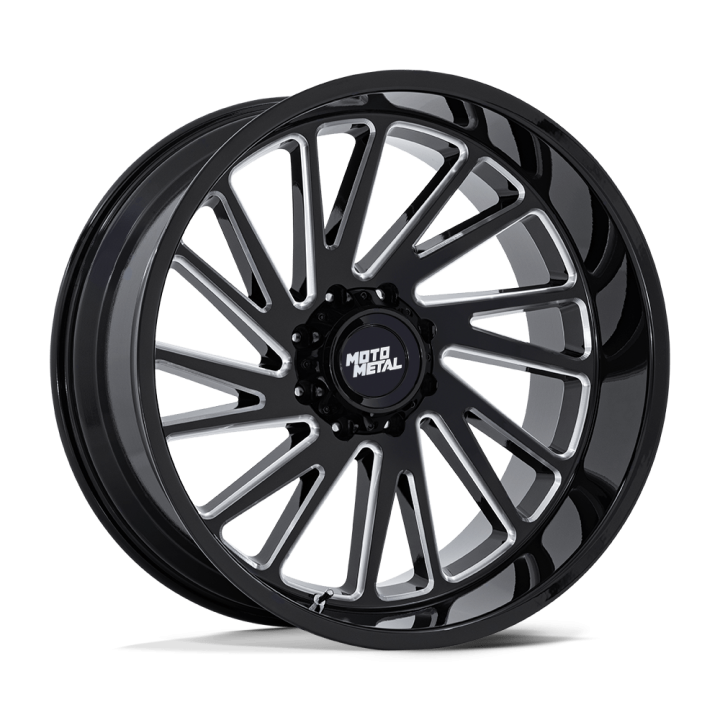 Jantă de Aluminiu, MOTO Metal MO811 COMBAT, 20x10.0, ET -18, 8x170, 125.1, Negru - EDK.ro