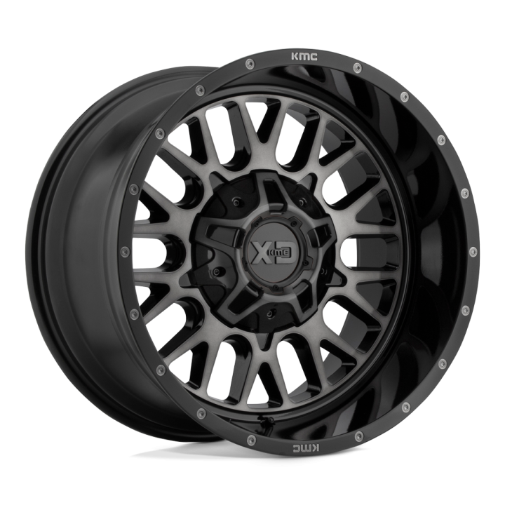 Alloy Wheel, XD Series XD842 SNARE, 20x9.0, ET 0, 8x170, 125.1, Black - EDK.ro