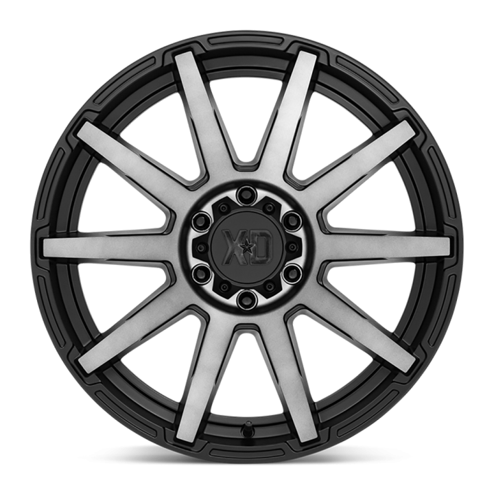 Alloy Wheel, XD Series XD847 OUTBREAK, 22x10.0, ET 12, 8x170, 125.1, Black - EDK.ro