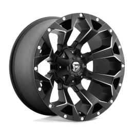 Alloy Wheel, FUEL D546 ASSAULT, 20x9.0, ET 20, 8x180, 124.2, Black - EDK.ro