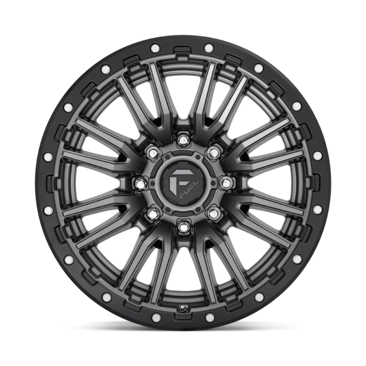 Alloy Wheel, FUEL D680 REBEL, 20x10.0, ET -18, 8x180, 124.2, Black - EDK.ro