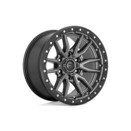 Jantă de Aluminiu, FUEL D680 REBEL, 20x9.0, ET 1, 8x180, 124.2, Negru - EDK.ro