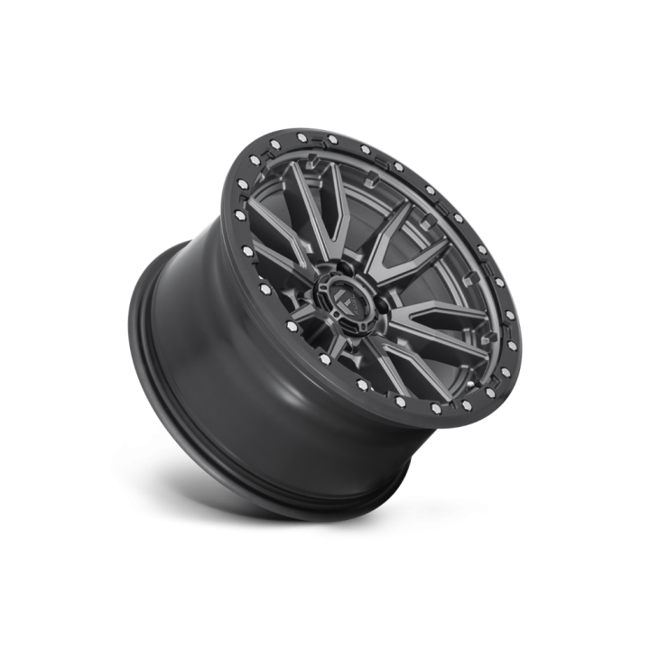 Alloy Wheel, FUEL D680 REBEL, 20x9.0, ET 1, 8x180, 124.2, Black - EDK.ro