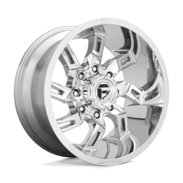 Jantă de Aluminiu, FUEL D746 LOCKDOWN, 20x9.0, ET 1, 8x180, 124.2, Crom - EDK.ro
