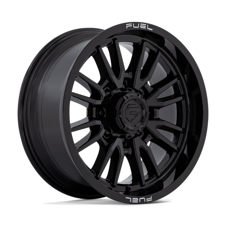 Jantă de Aluminiu, FUEL D760 CLASH, 20x9.0, ET 1, 8x180, 124.2, Negru - EDK.ro