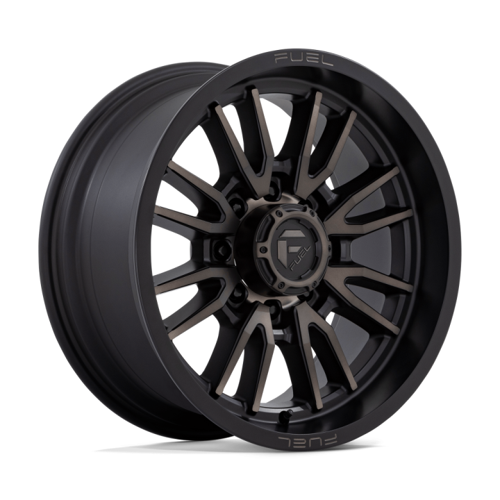 Jantă de Aluminiu, FUEL D762 CLASH, 20x9.0, ET 1, 8x180, 124.2, Negru - EDK.ro