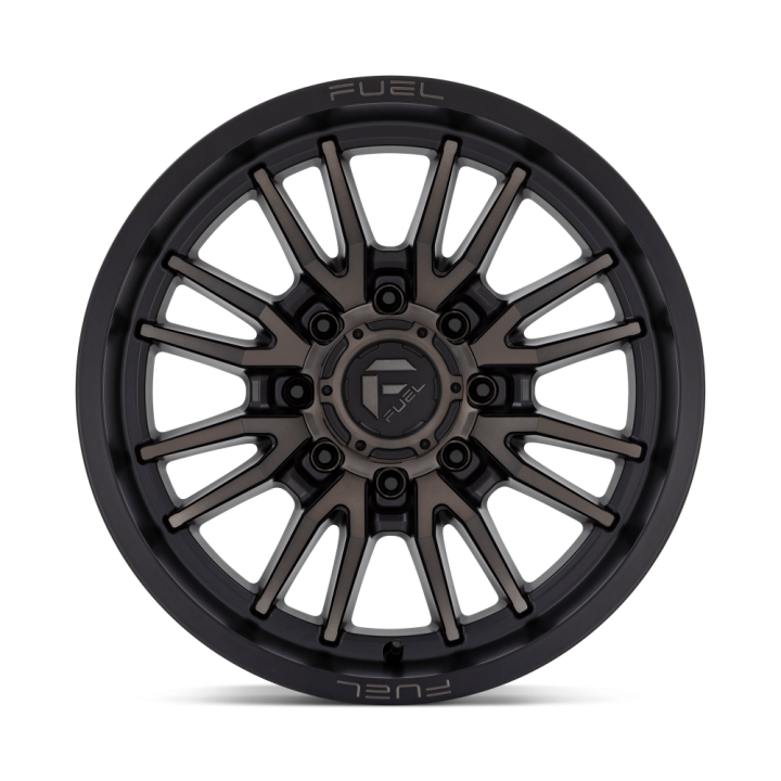 Alloy Wheel, FUEL D762 CLASH, 20x9.0, ET 1, 8x180, 124.2, Black - EDK.ro
