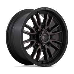 Alloy Wheel, FUEL D762 CLASH, 20x9.0, ET 20, 8x180, 124.2, Black - EDK.ro