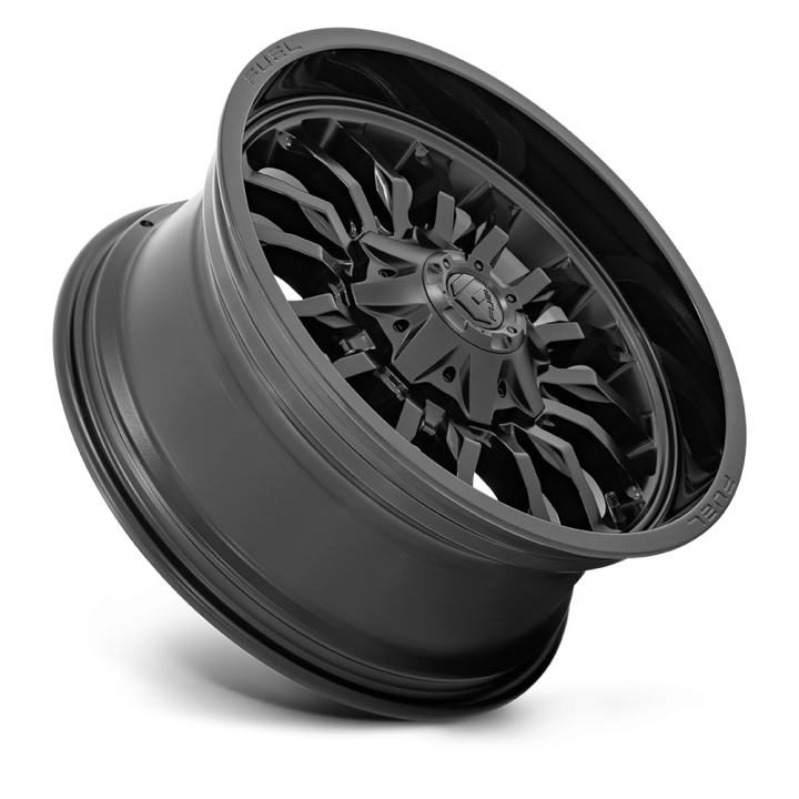 Jantă de Aluminiu, FUEL D796 ARC, 20x9.0, ET 1, 8x180, 124.2, Negru - EDK.ro