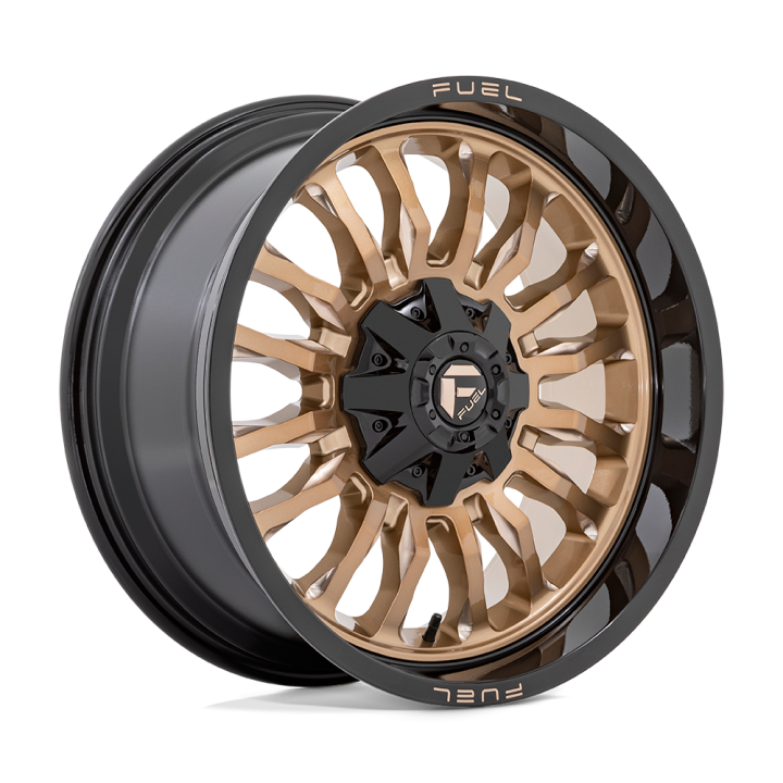 Alloy Wheel, FUEL D797 ARC, 20x9.0, ET 1, 8x180, 124.2, Black - EDK.ro