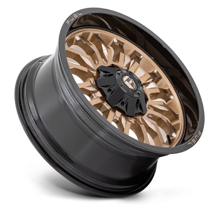 Alloy Wheel, FUEL D797 ARC, 20x9.0, ET 1, 8x180, 124.2, Black - EDK.ro