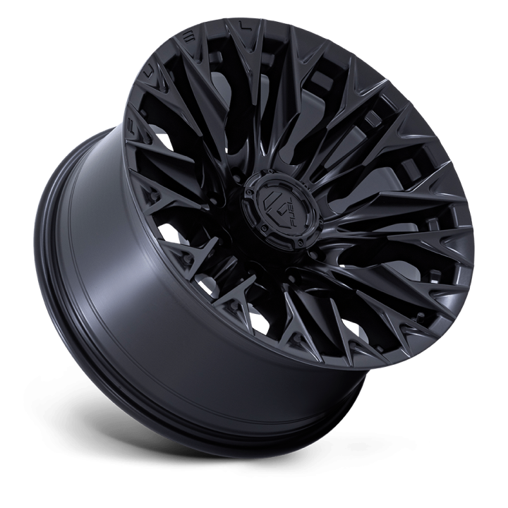 Jantă de Aluminiu, FUEL D804 FLAME, 20x9.0, ET 1, 8x180, 124.2, Negru - EDK.ro