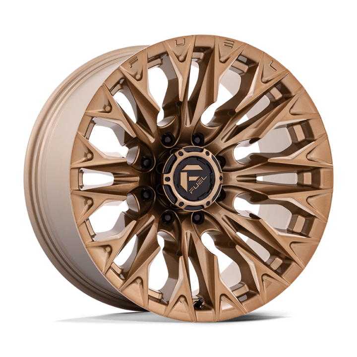 Jantă de Aluminiu, FUEL D805 FLAME, 20x9.0, ET 1, 8x180, 124.2, Bronz - EDK.ro