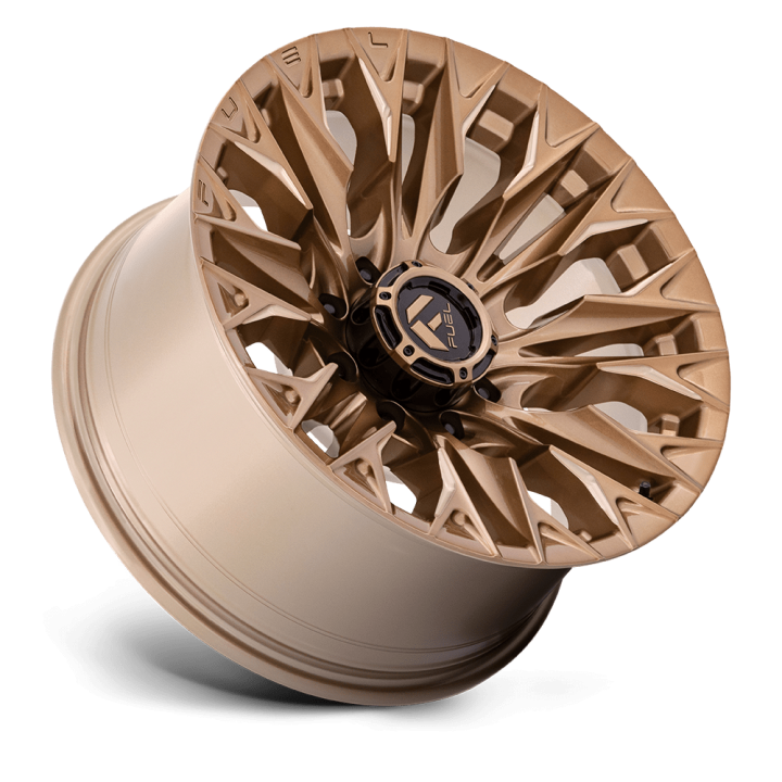 Alloy Wheel, FUEL D805 FLAME, 20x9.0, ET 1, 8x180, 124.2, Bronze - EDK.ro