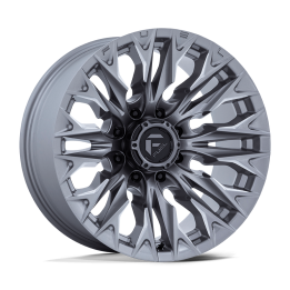 Alloy Wheel, FUEL D806 FLAME, 20x9.0, ET 1, 8x180, 124.2, Platinum - EDK.ro