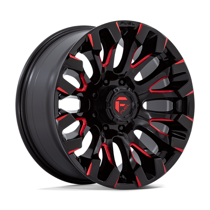 Jantă de Aluminiu, FUEL D829 QUAKE, 20x9.0, ET 1, 8x180, 124.2, Negru - EDK.ro