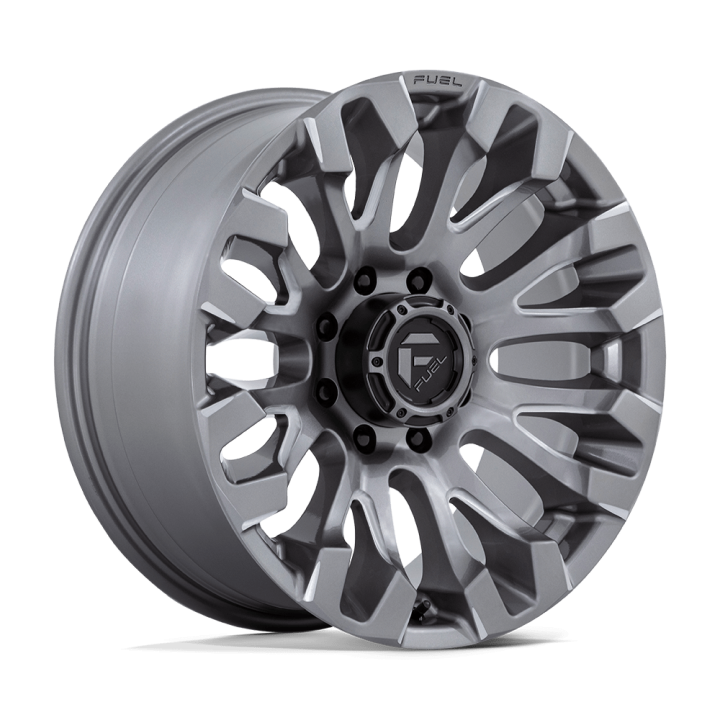 Jantă de Aluminiu, FUEL D830 QUAKE, 20x9.0, ET 1, 8x180, 124.2, Platină - EDK.ro