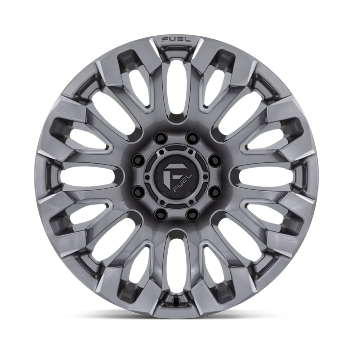 Jantă de Aluminiu, FUEL D830 QUAKE, 20x9.0, ET 1, 8x180, 124.2, Platină - EDK.ro