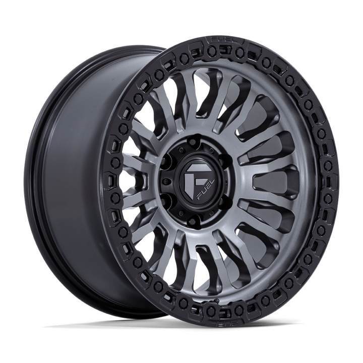 Jantă de Aluminiu, FUEL FC857 RINCON, 17x9.0, ET 20, 8x180, 124.2, Negru - EDK.ro