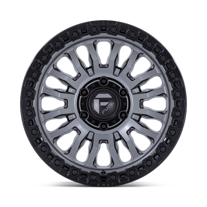 Jantă de Aluminiu, FUEL FC857 RINCON, 17x9.0, ET 20, 8x180, 124.2, Negru - EDK.ro