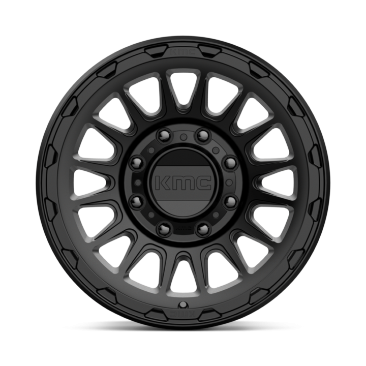 Jantă de Aluminiu, KMC KM542 IMPACT, 17x8.5, ET 0, 8x180, 124.2, Negru - EDK.ro