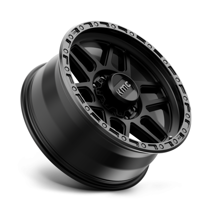Alloy Wheel, KMC KM544 MESA, 20x9.0, ET 0, 8x180, 124.2, Black - EDK.ro