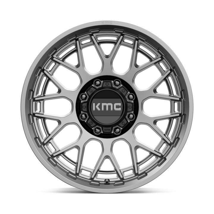 Alloy Wheel, KMC KM722 TECHNIC, 20x9.0, ET 18, 8x180, 124.2, Anthracite - EDK.ro