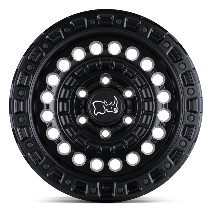Alloy Wheel, Black Rhino SENTINEL, 17x8.5, ET 0, 8x180, 124.2, Black - EDK.ro