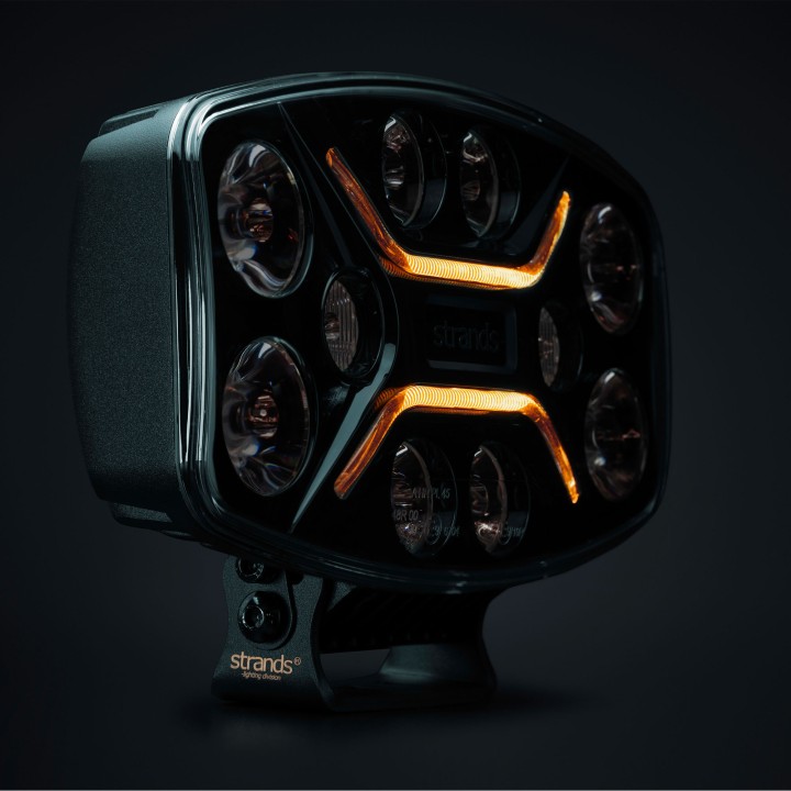 Proiector LED Omologat, Strands Dark Knight - EDK.ro