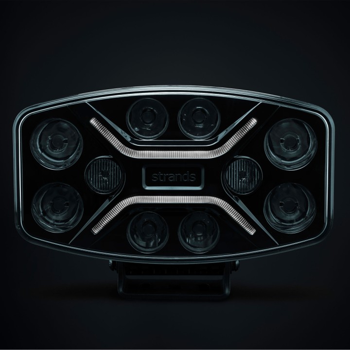 EC Approved LED Projector, Strands Dark Knight - EDK.ro