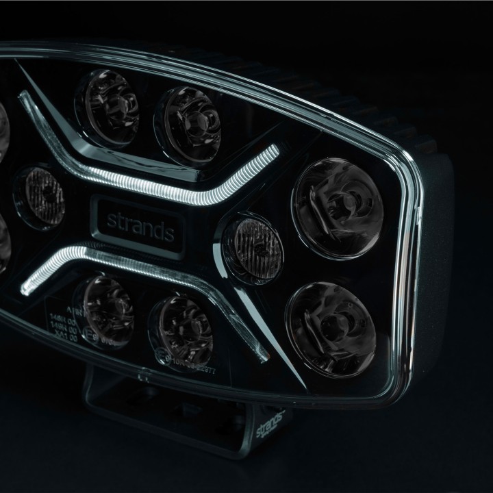 Proiector LED Omologat, Strands Dark Knight - EDK.ro